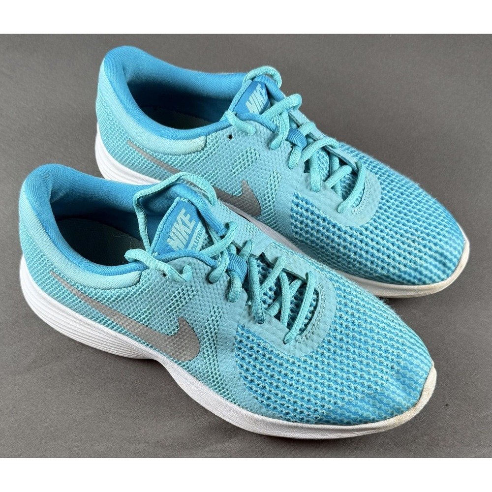 Nike Shoes Youth Size 6Y Blue Revolution 4 Mesh Running Sneakers 943306-400
